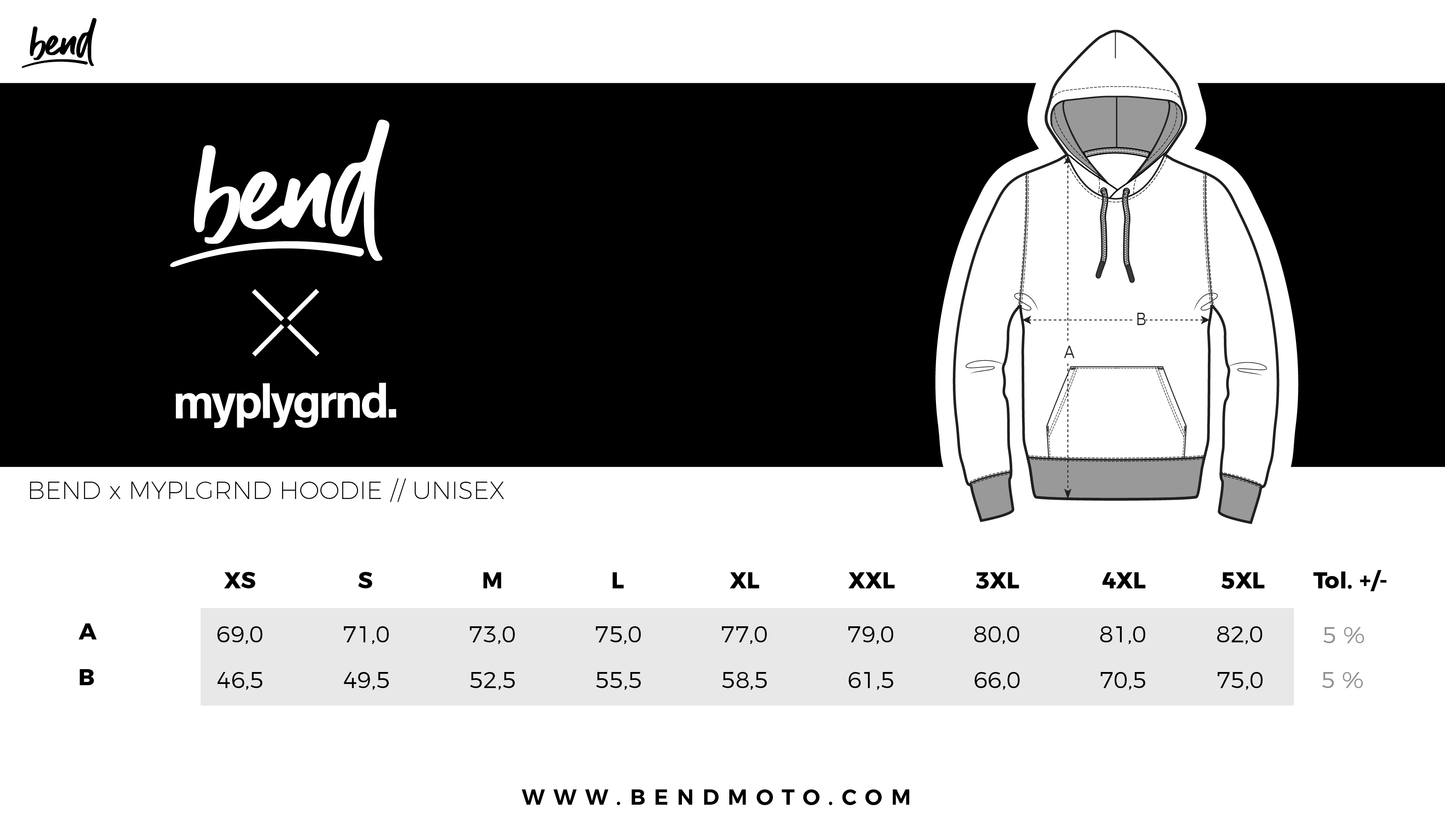 BEND x MYPLYGRND Hoodie
