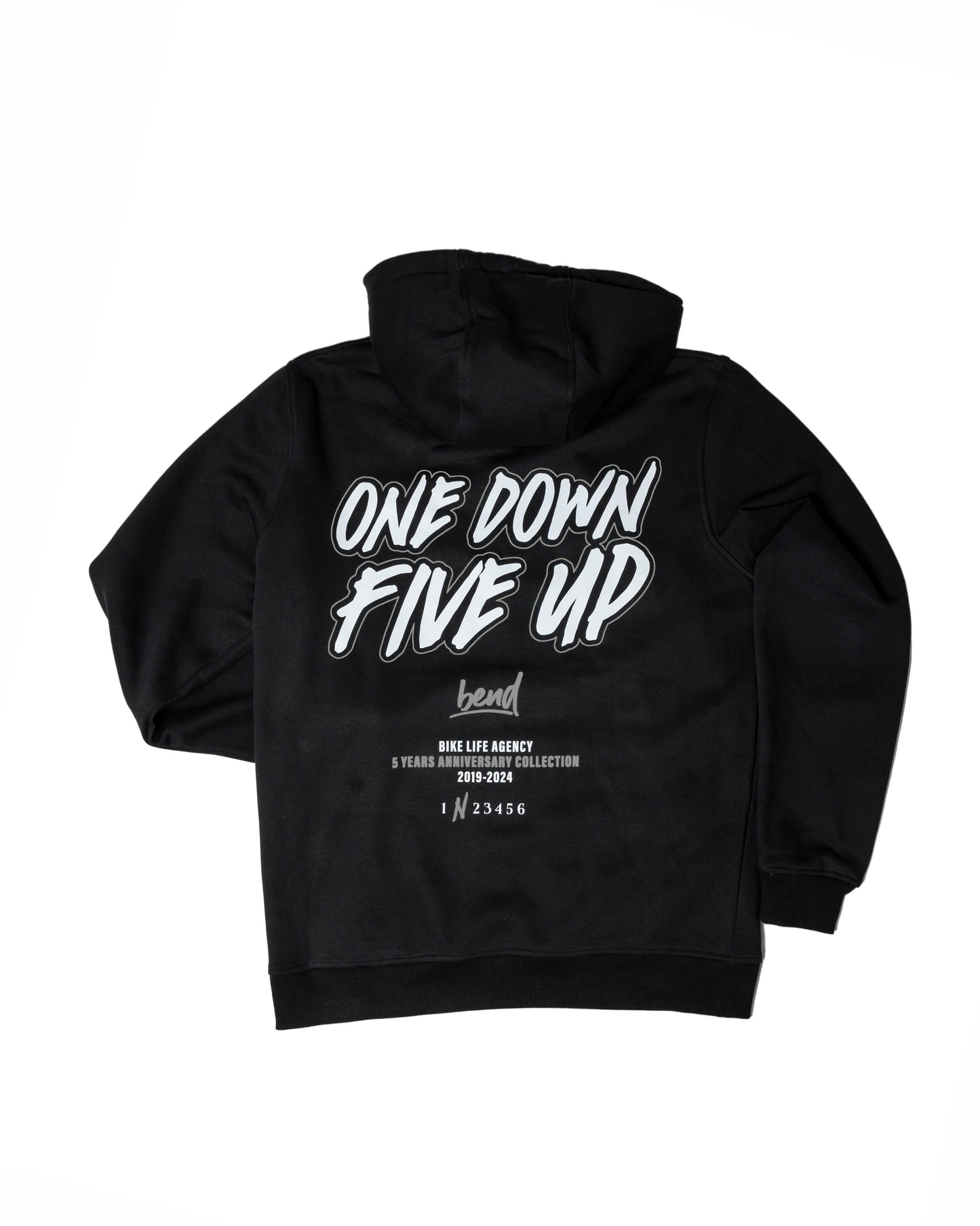 5 Years Anniversary Hoodie Asphalt Grey