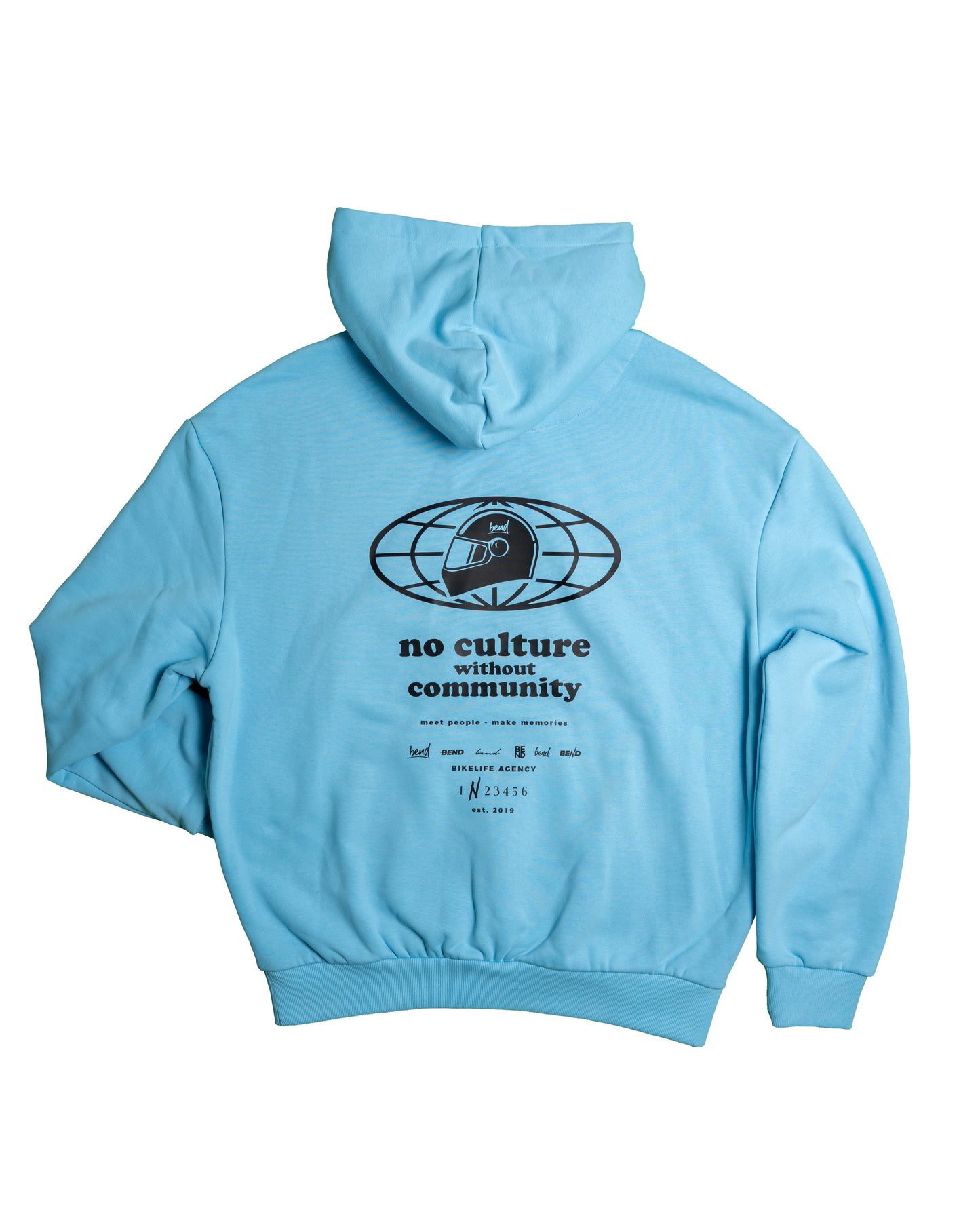 CMNTY Oversize Hoodie SKY BLUE