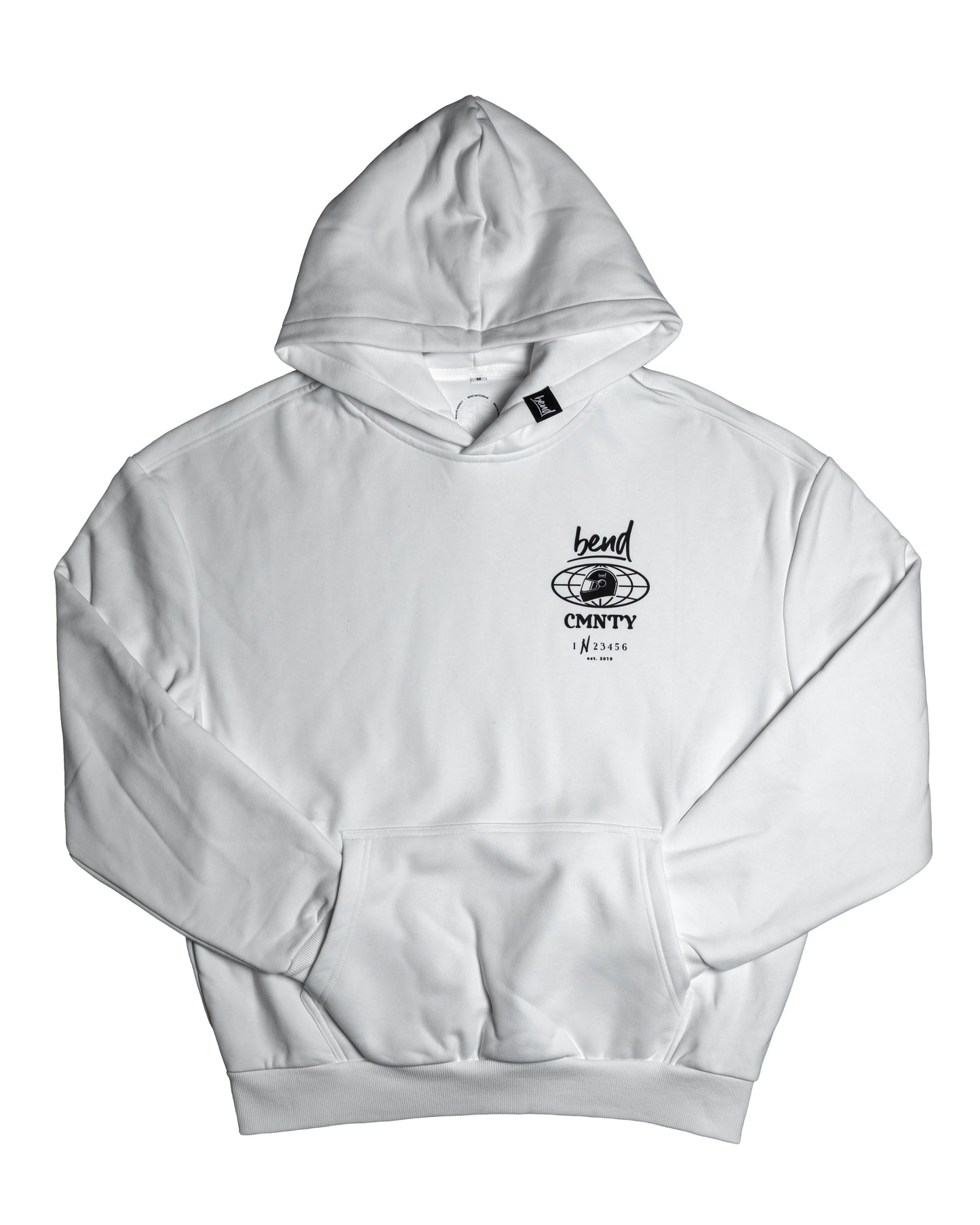 CMNTY Oversize Hoodie WHITE