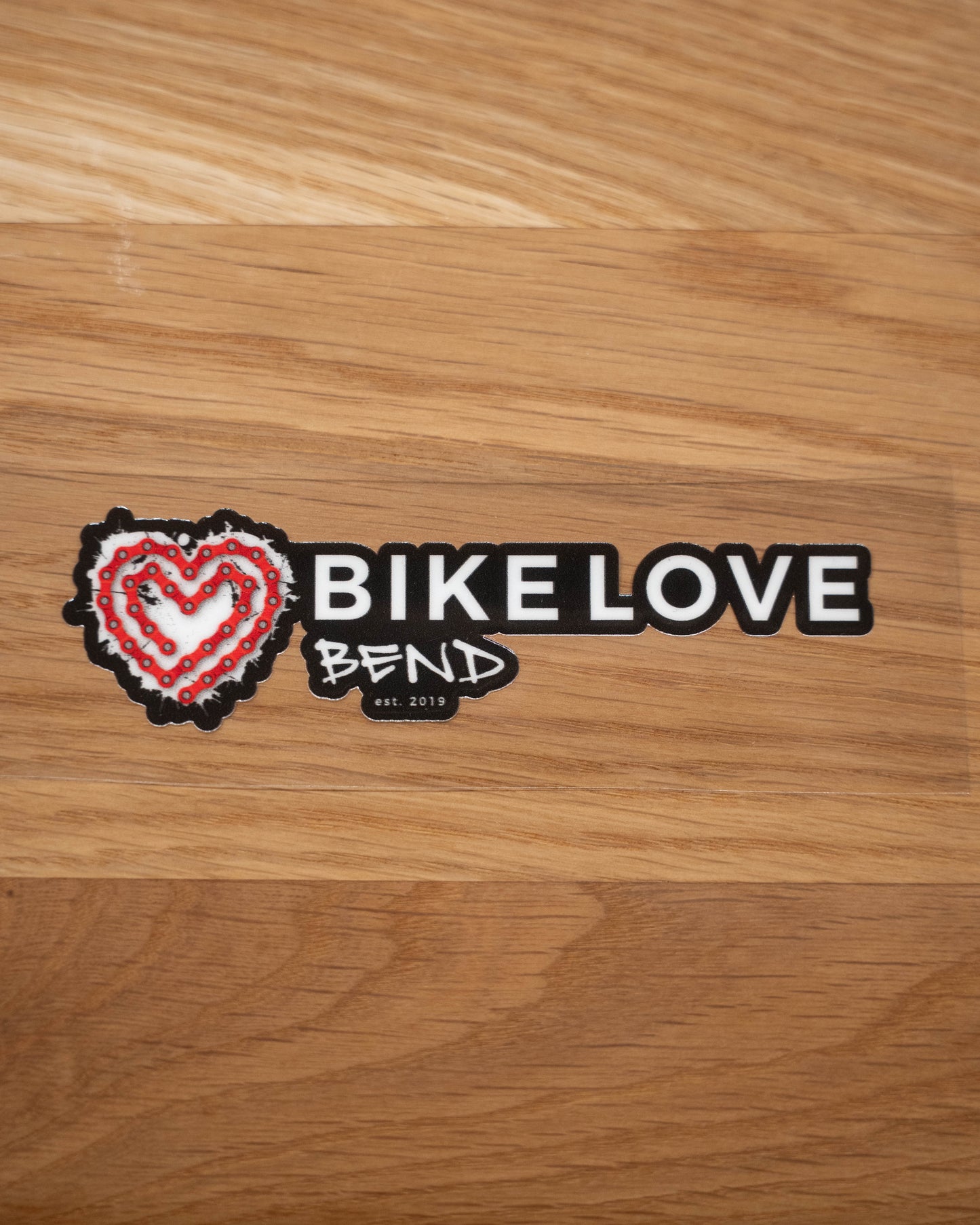 Bike Love Sticker Quer