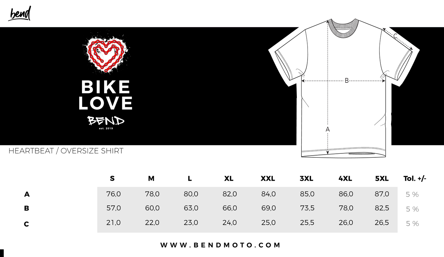 Bike Love Oversize Shirt