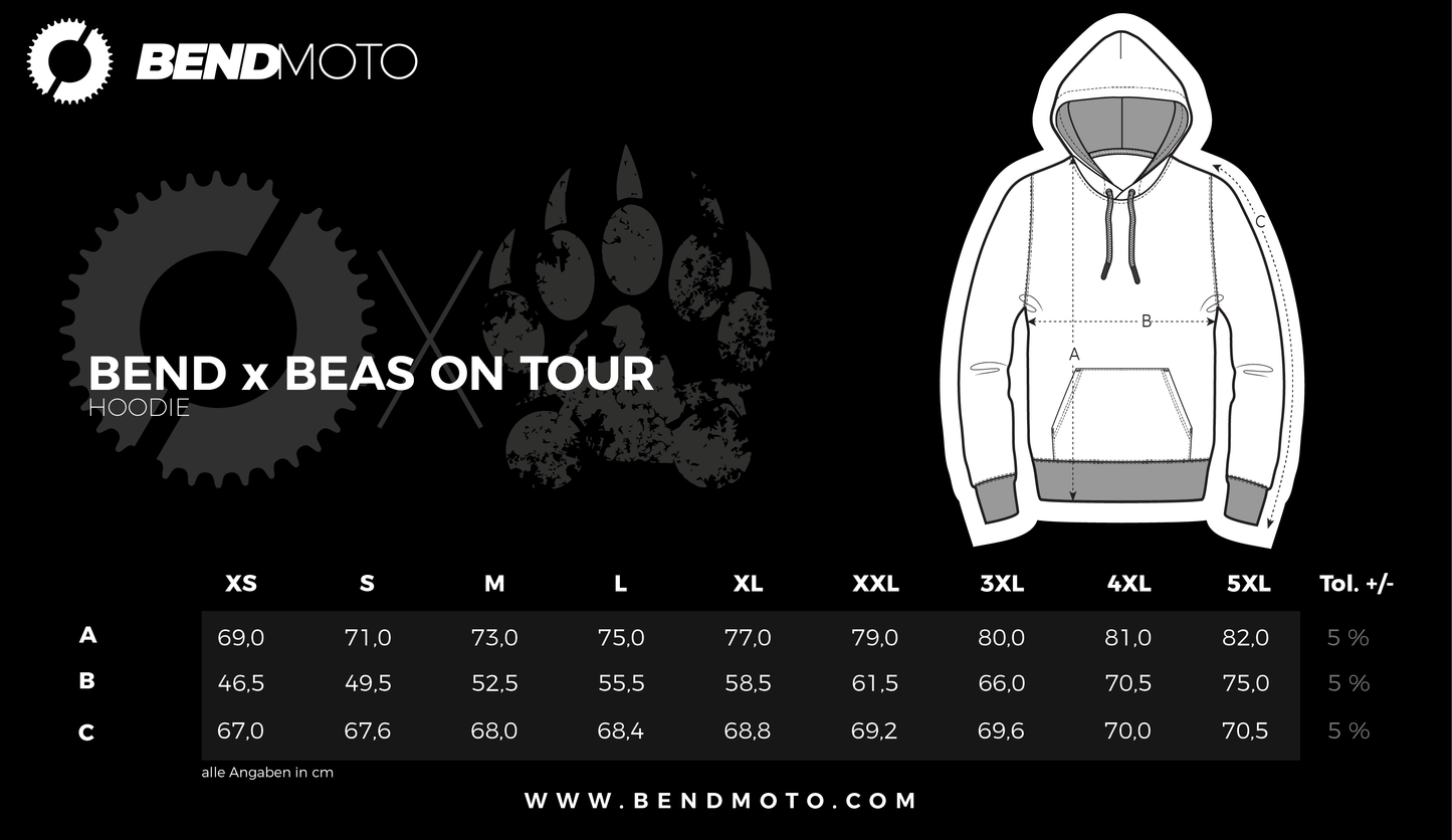 BEND x BEARS LMTYO Hoodie Gray
