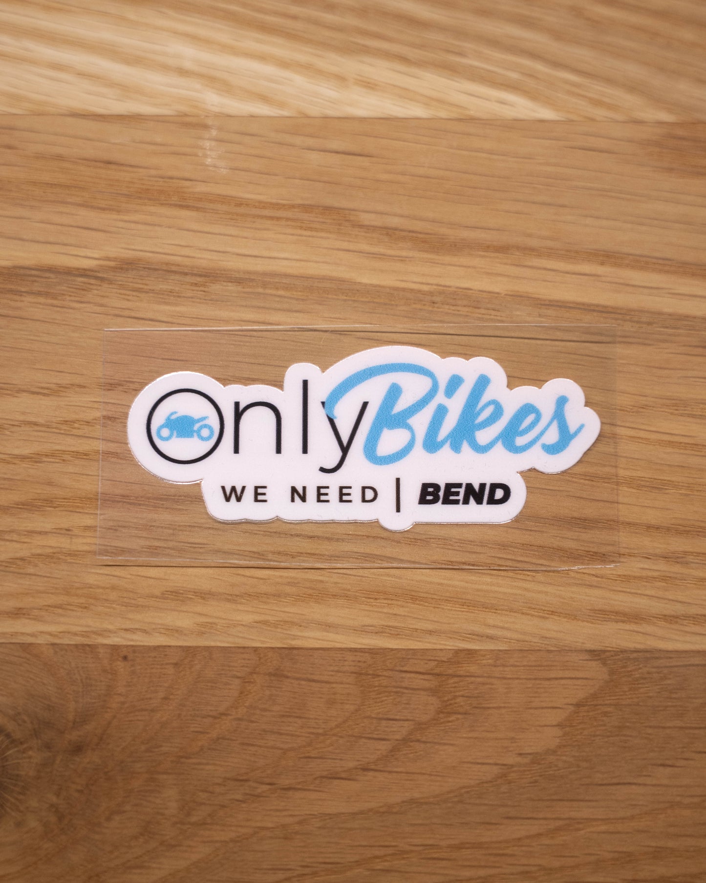 OnlyBikes Sticker Weiß
