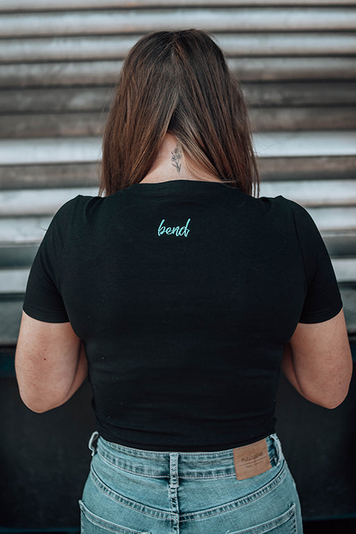BEND I OnlyBikes CropTop Black