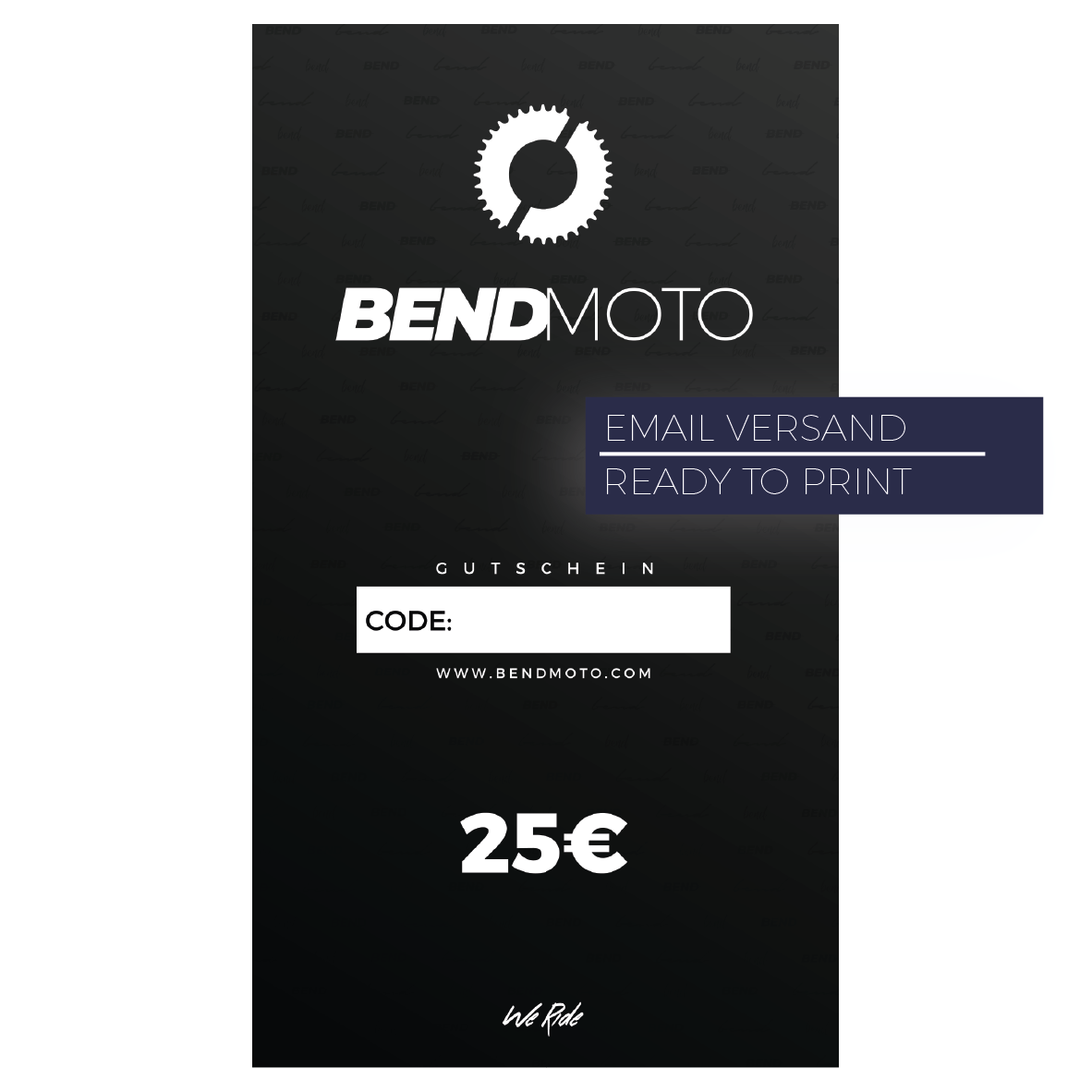 BEND - Geschenkgutschein