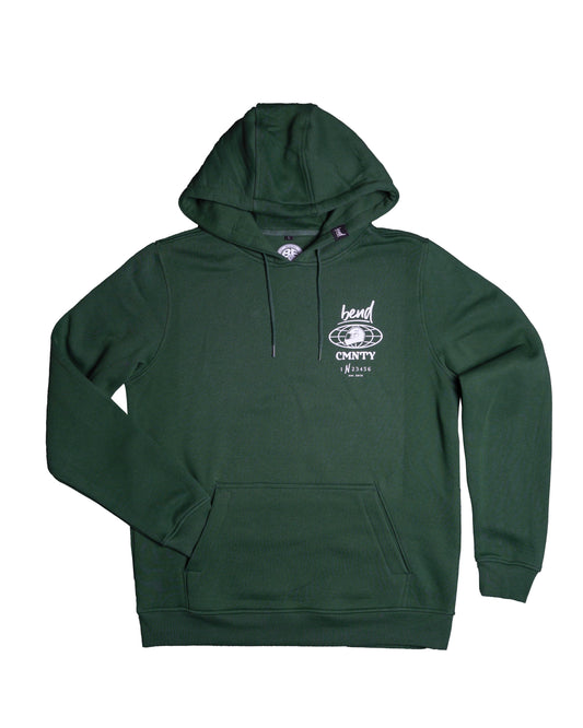 CMNTY Hoodie Bottle Green