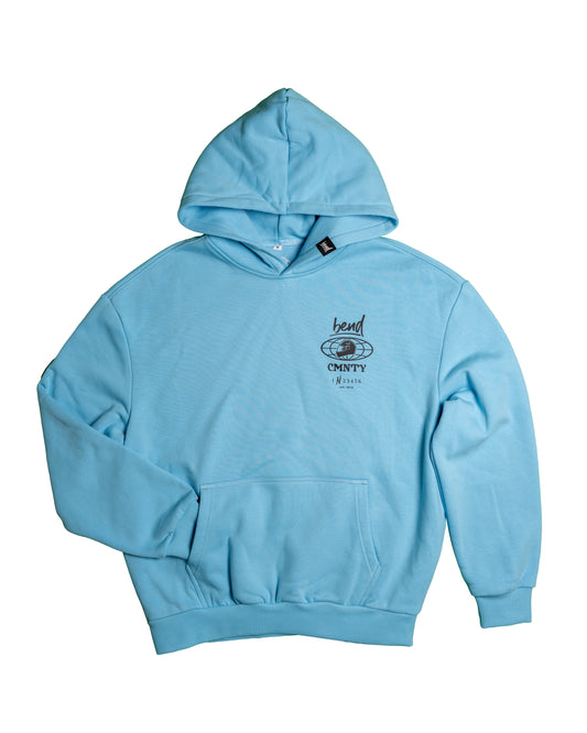 CMNTY Oversize Hoodie SKY BLUE