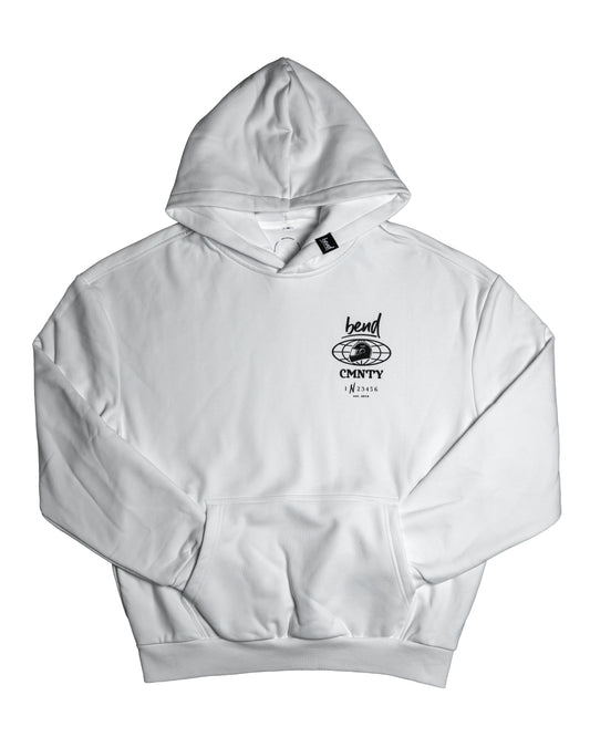 CMNTY Oversize Hoodie WHITE