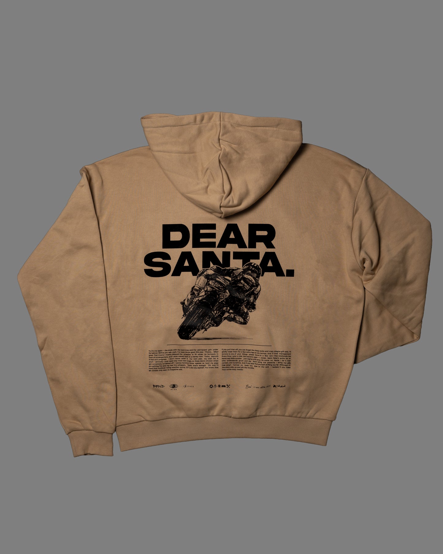 X-Mas Hoodie "Dear Santa" Oversize