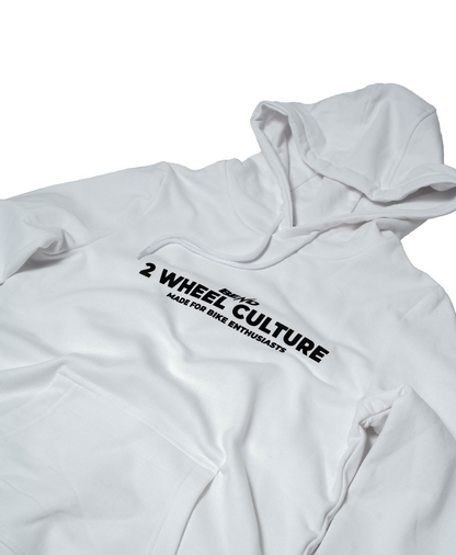 Sample Hoodie 2 Wheel Culture White