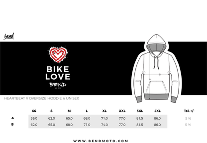 Bike Love Oversized Hoodie
