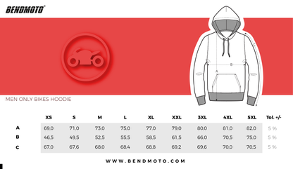 BEND I OnlyBikes Hoodie RED EDITION