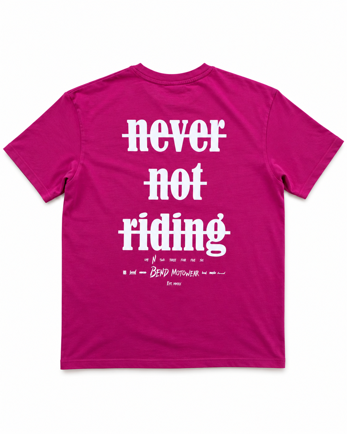 Never Not Riding OverSize Shirt Pink