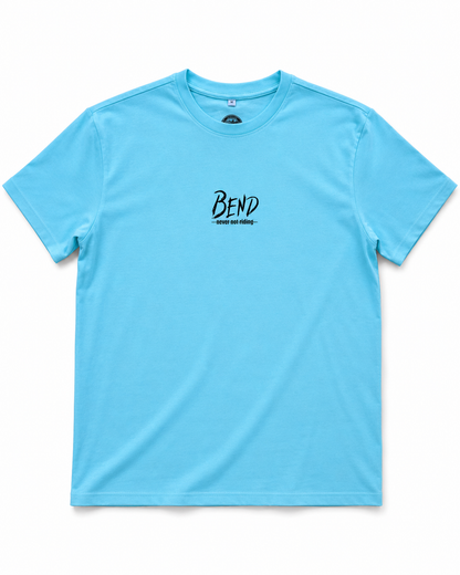 Never Not Riding OverSize Shirt Sky Blue