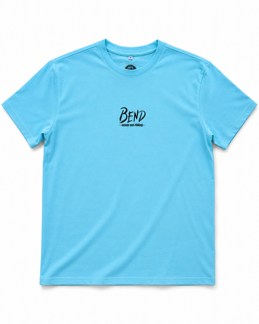 Never Not Riding OverSize Shirt Sky Blue