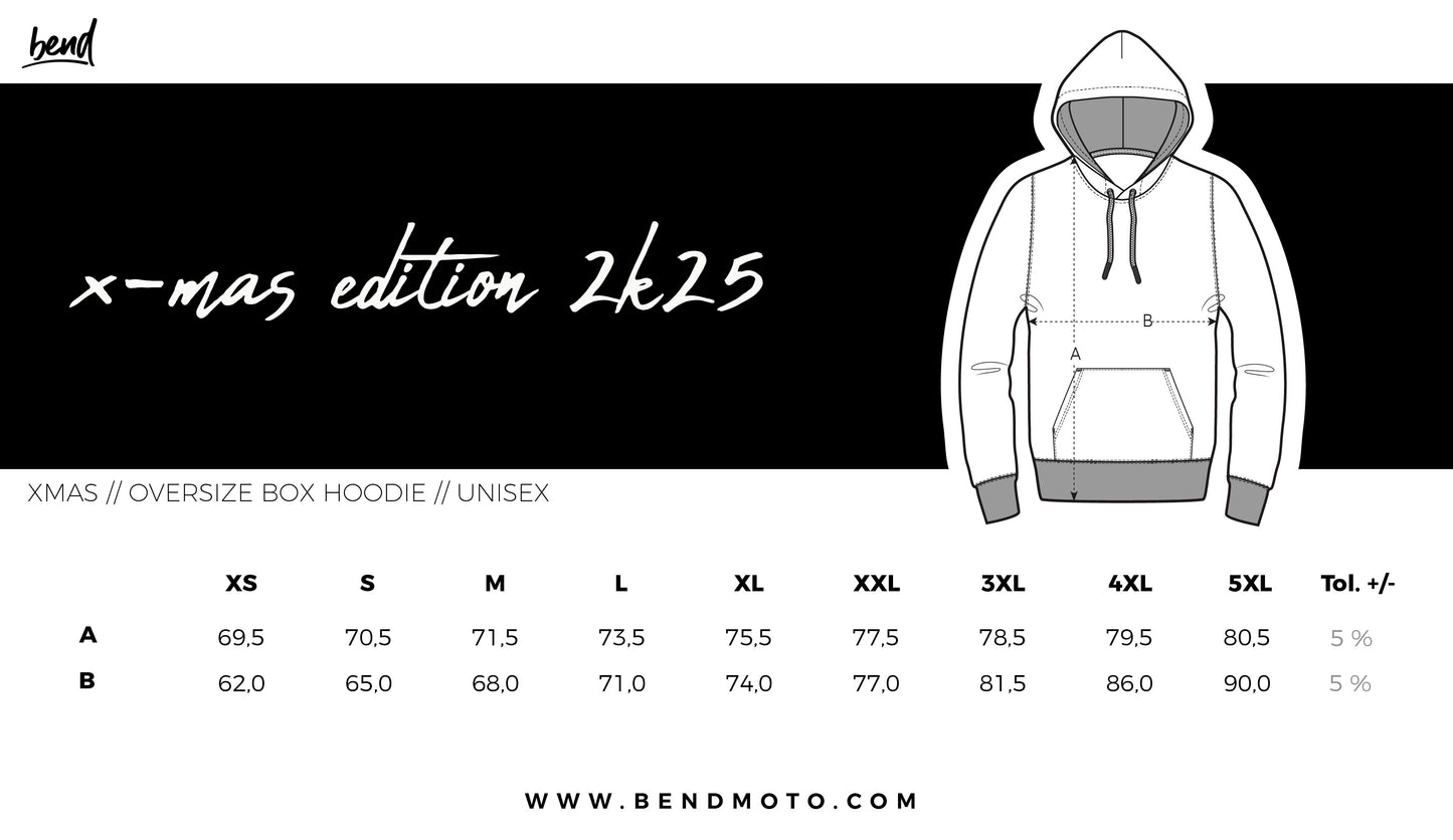 X-Mas Hoodie "Dear Santa" Oversize