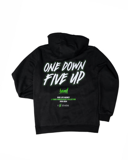 BEND 5 Years Anniversary Hoodie Toxic Green