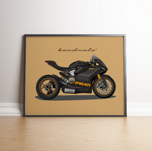 Ducati Panigale S Artprint A3