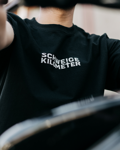 Schweigekilometer x Bend Shirt BLK